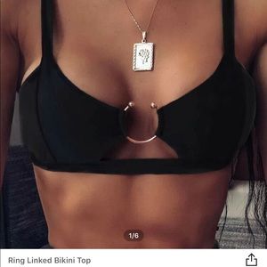 Ring Linked Bikini Top